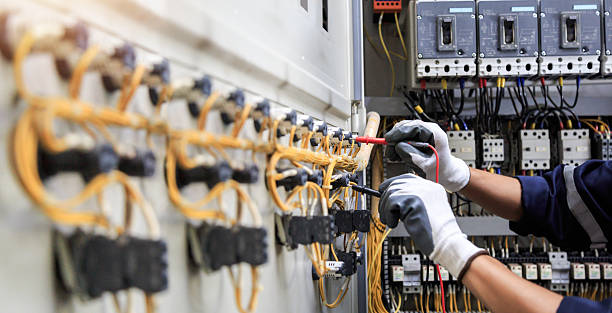 Professional Electrician technician working in Lawrence, MA